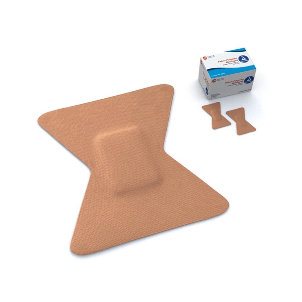 Dynarex-Dynarex Adhesive Fingertip Bandage 1.75" x 2" BX/100-MedTech-1